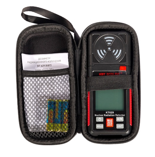 Фото Дозиметр радиационного излучения КТ 629 серия ECOLINE (КВТ) {91923} (3)
