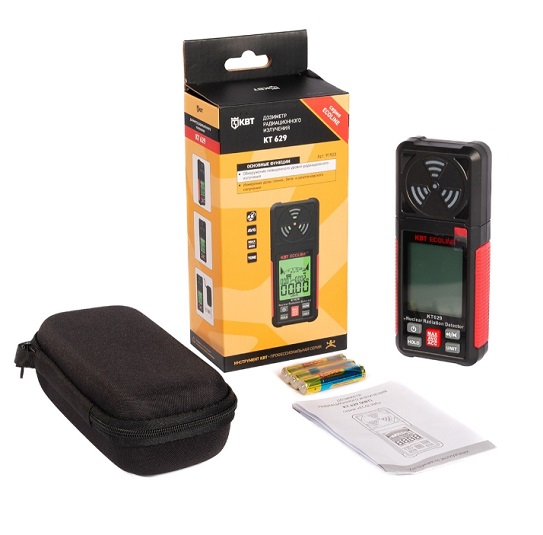Фото Дозиметр радиационного излучения КТ 629 серия ECOLINE (КВТ) {91923} (4)