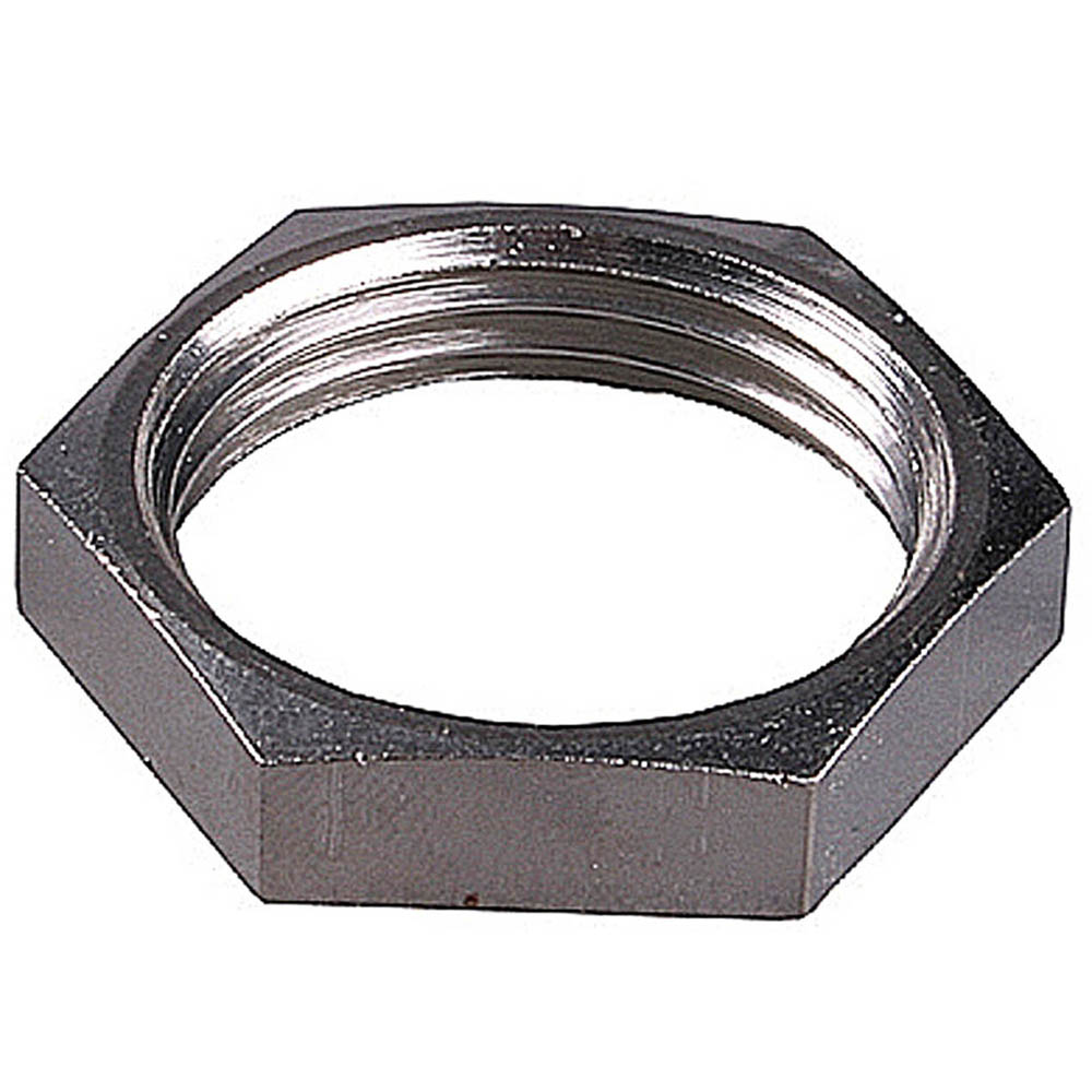 Фото Контргайка GENERAL FITTINGS никелированная латунь, 1/2" {51095-1/2}