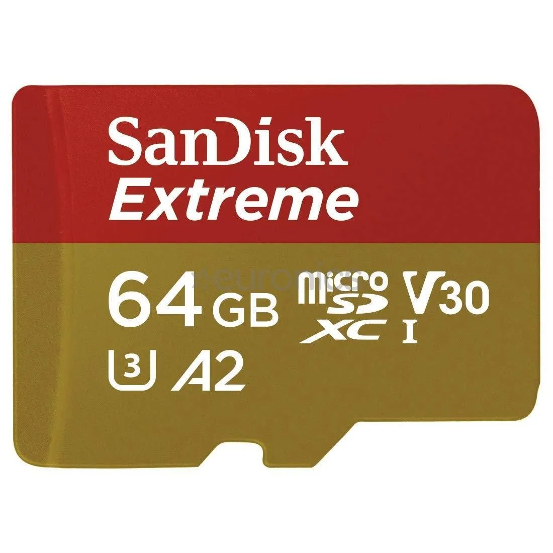 Фото Флеш карта microSD 64GB SanDisk microSDXC Class 10 UHS-I A2 C10 V30 U3 Extreme for Action Cams and Drones (SD адаптер) {SDSQXA2-064G-GN6AA}