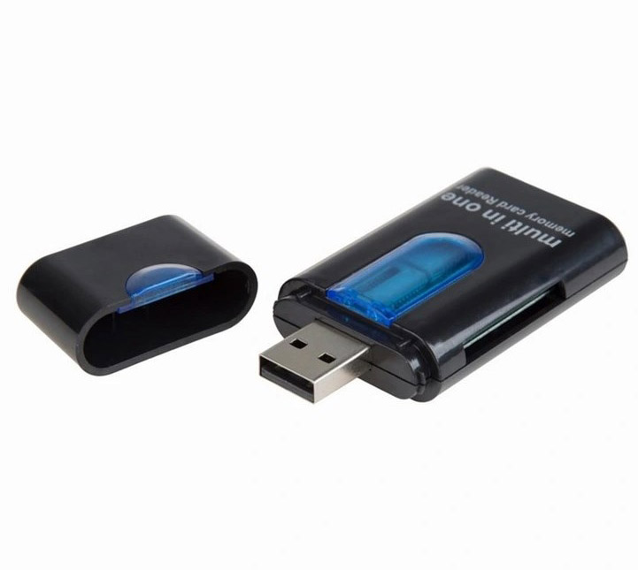 Фото USB картридер REXANT для microSD/SD/T-Flash/M2 {18-4111}