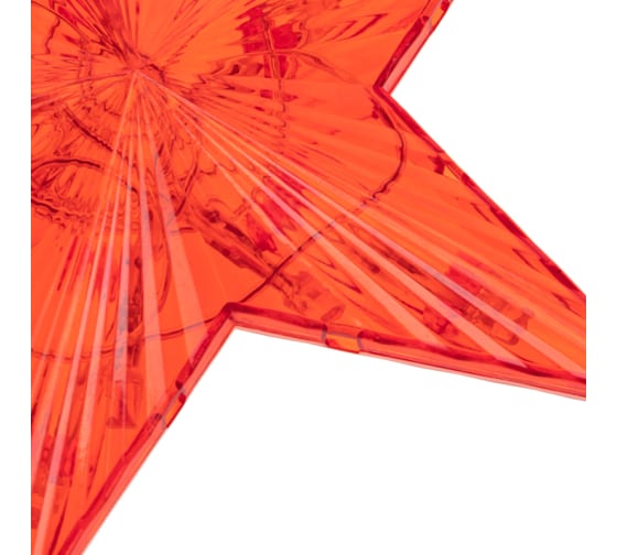 Фото Светодиодная фигура на елку Звезда красная 15см, 10LED, постоянное свечение, 230В NEON-NIGHT {501-007} (2)