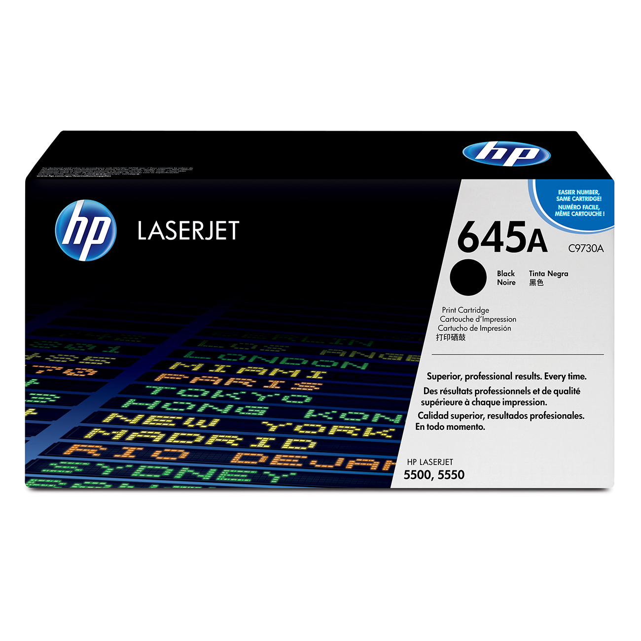 Фото Картридж HP 645A (C9730A) для HP LJ Color 5500/5550 (черный)