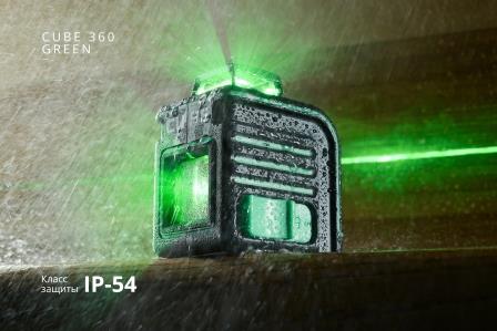 Фото Лазерный уровень ADA Cube 360 Green Professional Edition {А00535} (9)