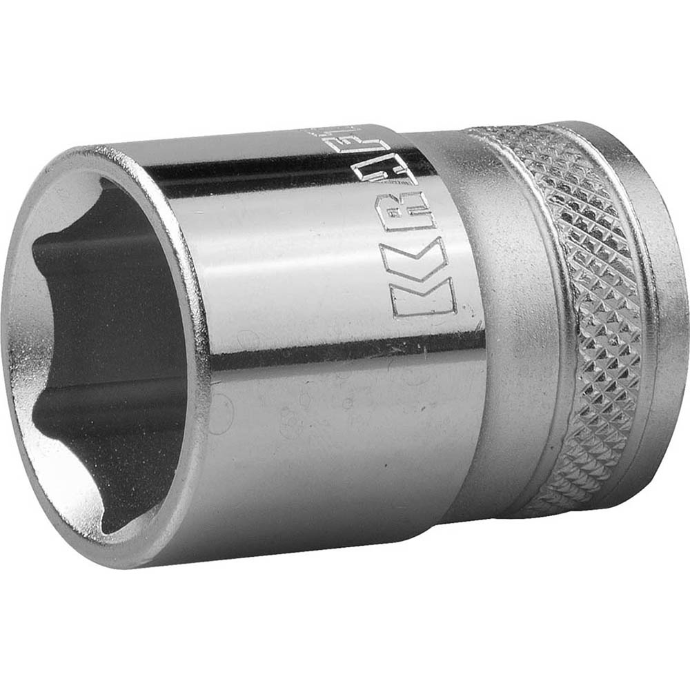 Фото Торцовая головка KRAFTOOL "INDUSTRIE QUALITAT", Cr-V, FLANK, хромосатинированная, 1/2", 20 мм {27805-20_z01}