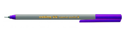 Фото Капиллярная ручка Edding для бумаги и картона, круглый наконечник, 0,3 мм, фиолетовый {E-55#8}