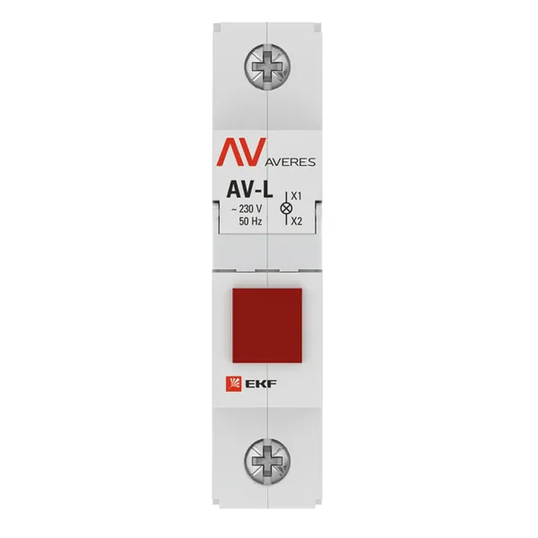 Фото Лампа сигнальная AV-L красн. EKF av-l-red-averes (1)