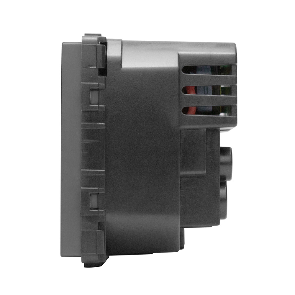Фото Розетка серая, электрическая, USB-A, USB-C, модуль, Vell {GY-EUAC} (1)