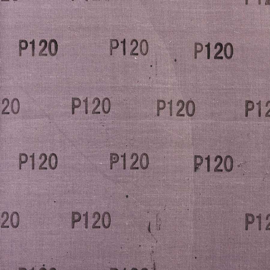 Фото Лист шлифовальный ЗУБР "СТАНДАРТ" на тканевой основе, водостойкий 230х280мм, Р120, 5шт {35415-120} (2)