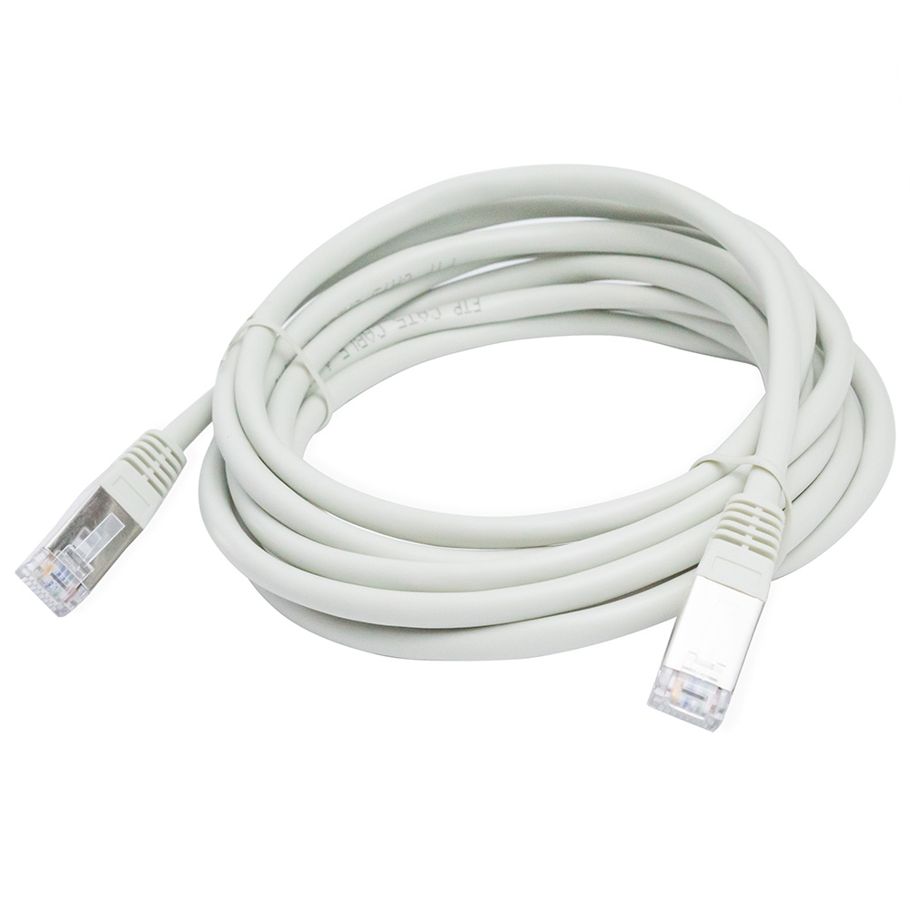Фото Патч-корд Vell, для подключения интернета, 3 м, патч-корд FTP, RJ-45 {V80104} (1)