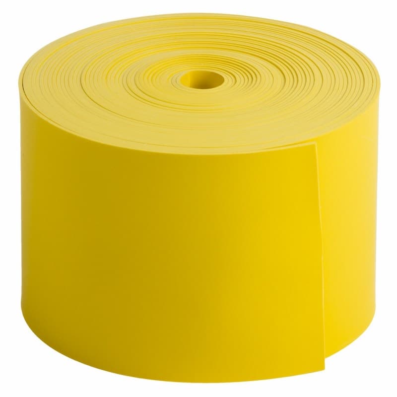 Фото Термоусаживаемая лента с клеевым слоем Rexant 50 мм х 0,8 мм, желтая, ролик 5 м, ТЛ-0,8 {48-9012}