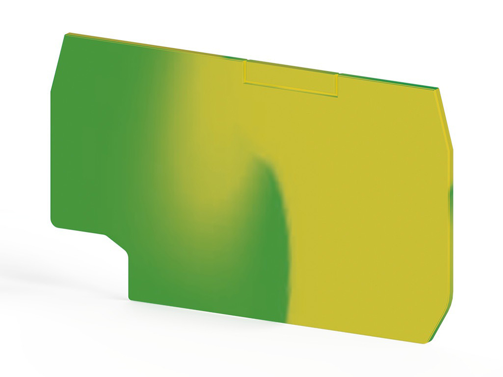 Фото Концевой сегмент на клеммники NPP/SRD 4E 451192T (желто-зеленый) {0.0.0.4.51192T}