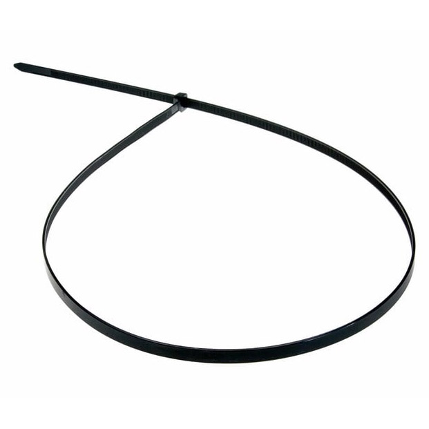 Фото Хомут-стяжка кабельная нейлоновая Rexant 1020 x9,0 мм, черная, упаковка 100 шт. {07-1021}