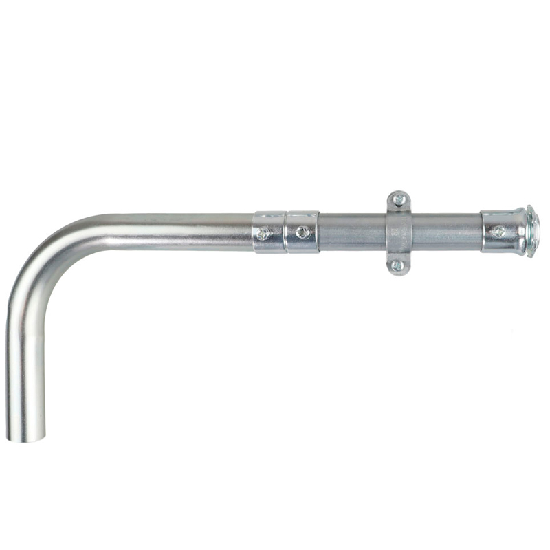 Фото Поворот 90 градусов из оцинкованной стали 40х1,2 мм ГОФРОМАТИК {zeta45961} (1)