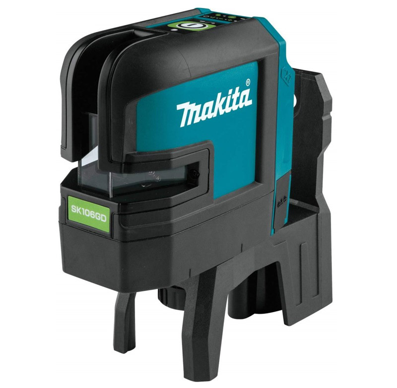 Фото Нивелир лазерный линейный MAKITA SK106GDZ (35м, 2 луча, 10,8В,точн-0.3мм\м,0.85кг, коробк (SK106GDZ) (1)