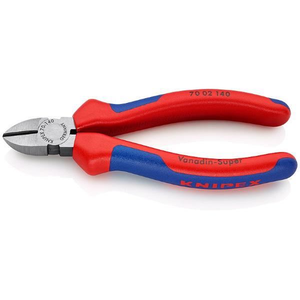 Фото Бокорезы Knipex, 140 мм двухкомпонентная рукоятка {KN-7002140}