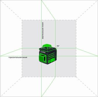 Фото Лазерный уровень ADA CUBE 2-360 Green Ultimate Edition {А00471} (1)