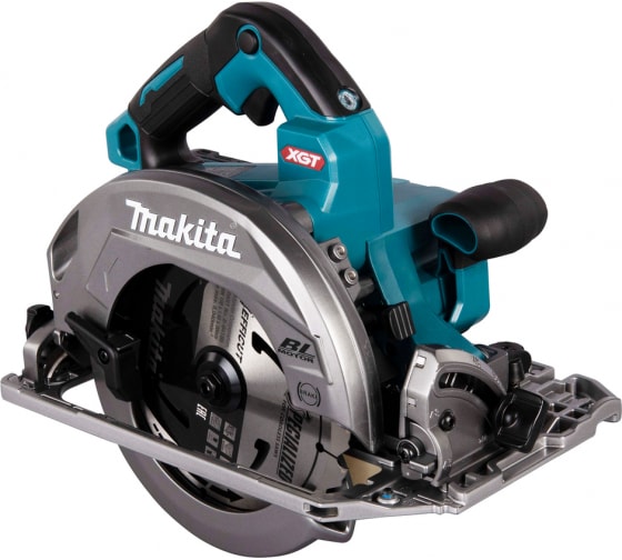 Фото Пила дисковая аккумуляторная MAKITA XGT BL 40В, 185/190 мм, 20мм, макс рез 66/68,5мм, эл. тормоз, плавный пуск, XPT, AWS {HS004GZ}