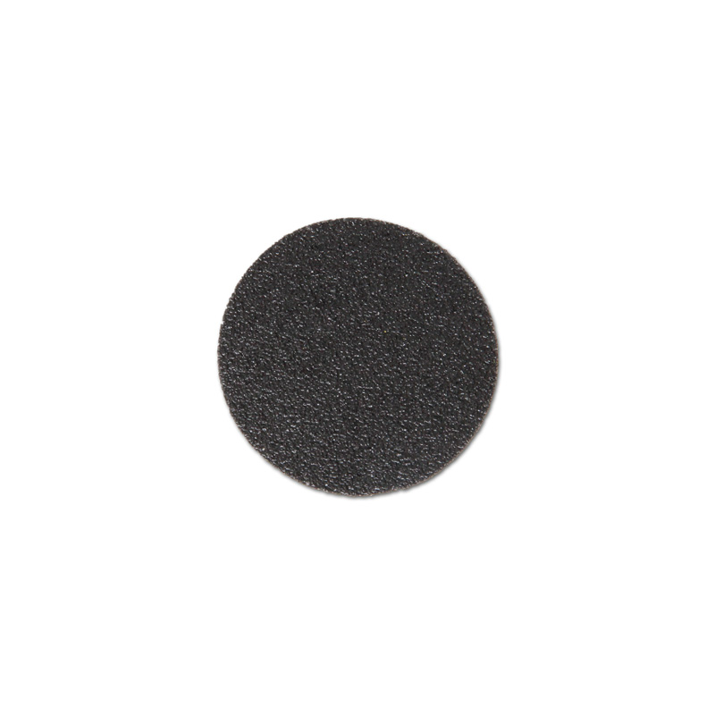 Фото Противоскользящий напольный знак "Круг", универсальный, черный, Ø 90 мм (50 шт.) {M1SV50K901}