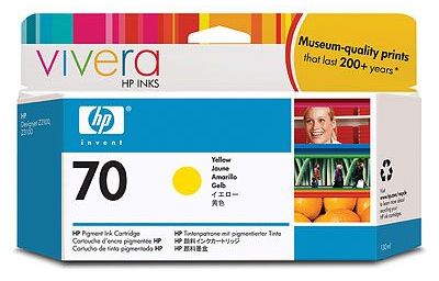 Фото Картридж HP 70 (C9454A) (желтый)