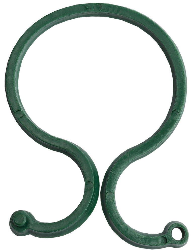 Фото Крепление GRINDA для подвязки растений, тип - пластиковое кольцо с перехлестным креплением на защелке, 25шт {8-422377-H25_z01}