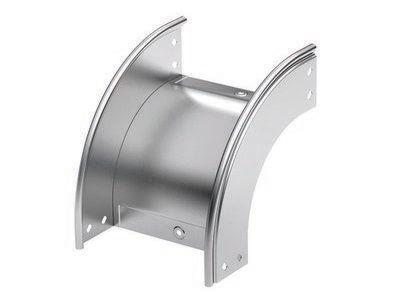 Фото Угол для лотка вертикальный внешний 90град. 500х100 CD 90 в комплекте с крепеж. элементами DKC 36826K (1 шт)