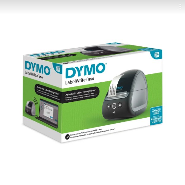 Фото Принтер этикеток DYMO LabelWriter LW 550 USB {2112722} (1)