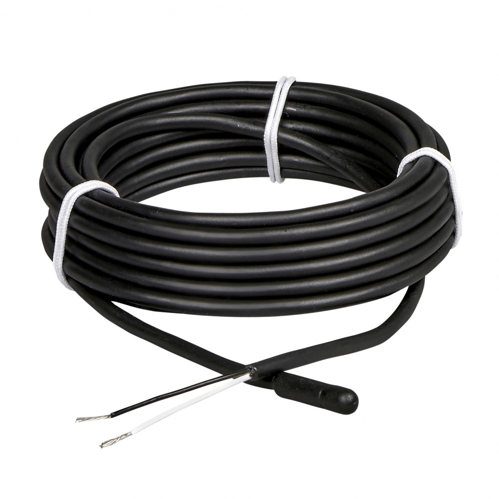 Фото UNICA датчик термостата для теплого пола, кабель: длина м, диаметр 5 мм, белый {MGU0.502}
