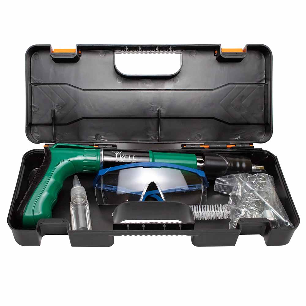 Фото Гвоздезабивной пистолет Vell пневматический, 27-32 мм {V90356} (1)