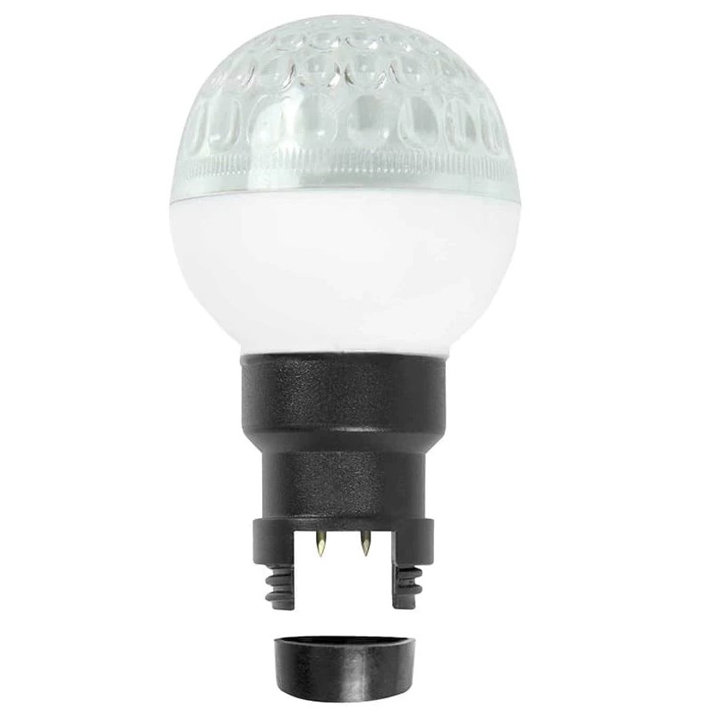 Фото LED Лампа строб вместе с патроном для белт-лайта Ø50мм белая {405-155}