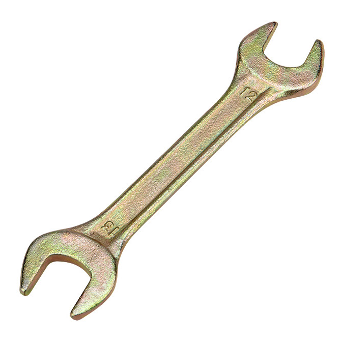 Фото Ключ рожковый Rexant 12х13 мм, желтый цинк {12-5826-2}