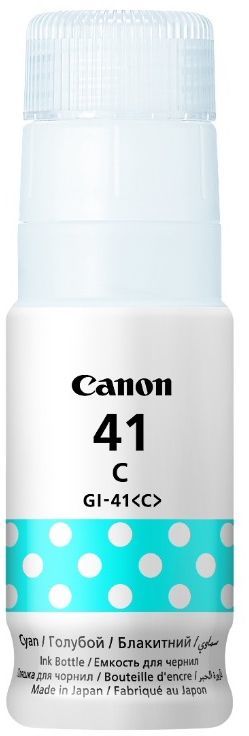 Фото Контейнер с чернилами CANON GI-41 C голубой, 70 мл {4543C001}