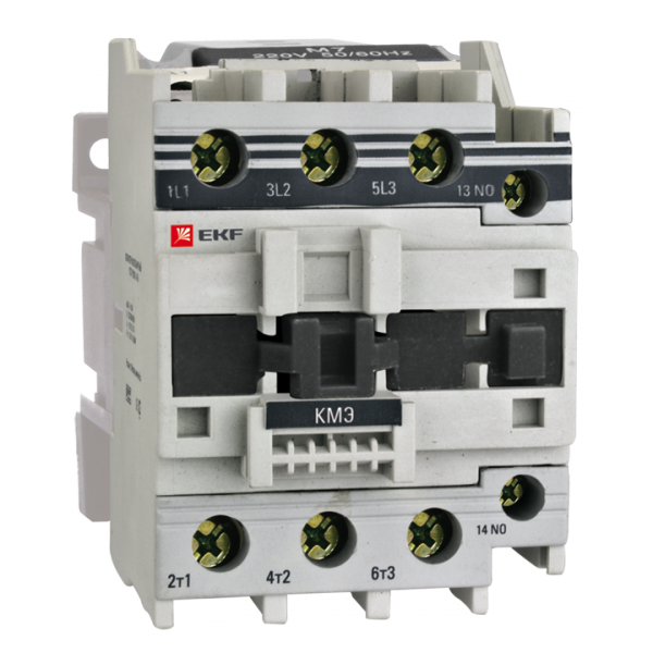 Фото EKF PROxima Контактор КМЭ малогабаритный 40А 220В NO+NC {ctr-s-40-220}