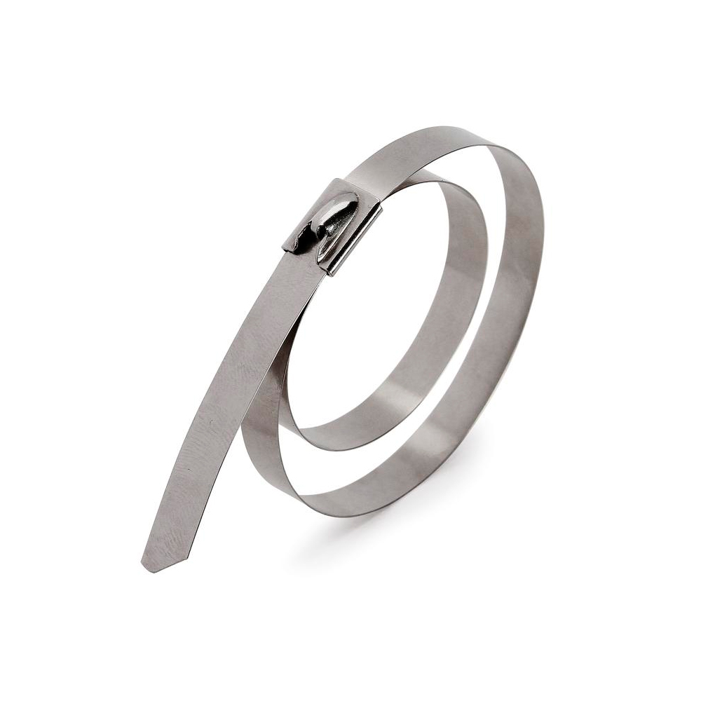 Фото Стяжка стальная СКС (304) 12х1200 (Fortisflex) {103073} Фото Стяжка стальная СКС (304) 12х1200 (Fortisflex) {103073}