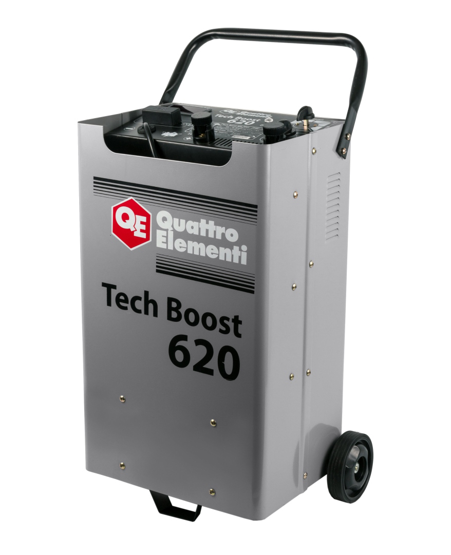 Фото Пуско-зарядное устройство Quattro Elementi Tech Boost 620 (12 / 24 Вольт, заряд до 90 А, пуск до 590 А, таймер, 28 кг) {771-473}