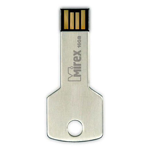 Фото Флеш накопитель 16GB Mirex Corner Key, USB 2.0 {13600-DVRCOK16}