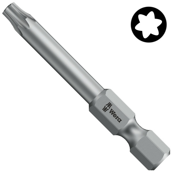 Фото Бита Hex-Plus, 2.5 x 50 мм {WE-059604}