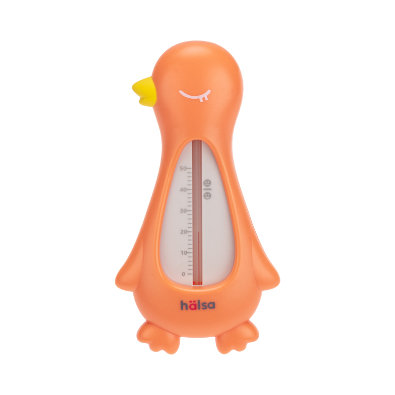 Фото Термометр водный, оранжевый, птичка HALSA {HLS-T-104} (1)