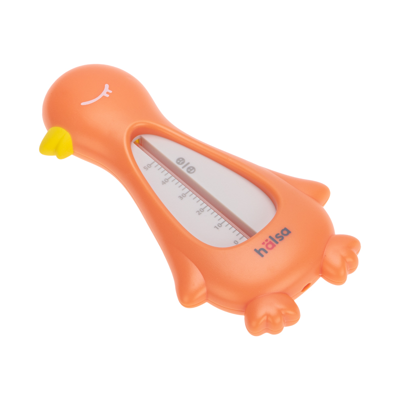 Фото Термометр водный, оранжевый, птичка HALSA {HLS-T-104}