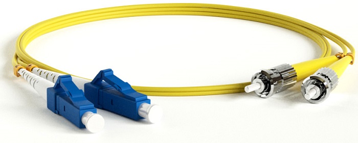 Фото Hyperline FC-S2-9-LC/UR-ST/UR-H-1.5M-LSZH-YL Патч-корд волоконно-оптический (шнур) SM 9/125 (OS2), L {254861}