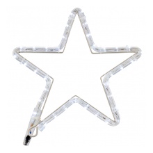 Фото Фигура световая "Звездочка LED" цвет белый, размер 30*28 см NEON-NIGHT {501-211-1}