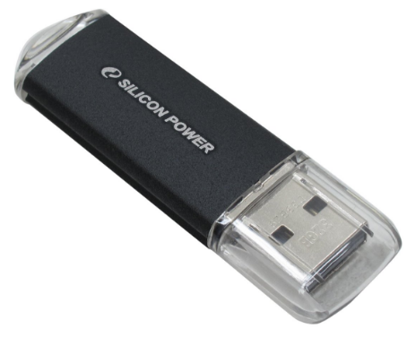 Фото Флеш накопитель 32Gb Silicon Power Ultima II, USB 2.0, Черный {SP032GBUF2M01V1K}