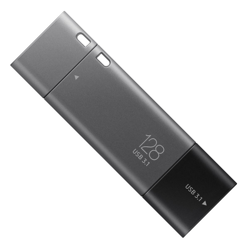 Фото Флеш накопитель 128GB Samsung DUO Plus, USB 3.1, 300 МВ/s {MUF-128DB/APC}
