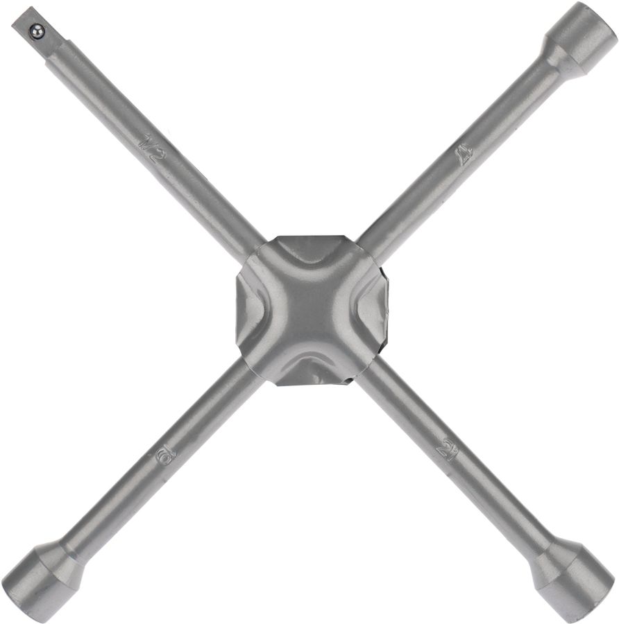 Фото Ключ-крест баллонный Rexant 17х19х21 мм, под квадрат 1/2, усиленный, толщина 16 мм {12-5881}