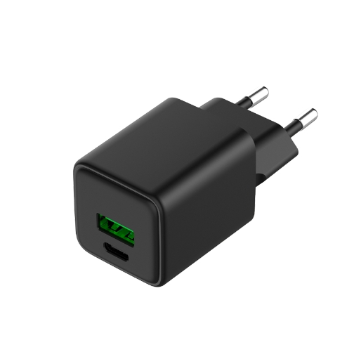 Фото Сетевое зарядное устройство с двумя портами USB-A и USB-C, 30Вт REXANT {18-2204}