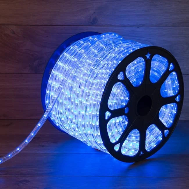 Фото Дюралайт LED, свечение с динамикой (3W) - синий {121-323}