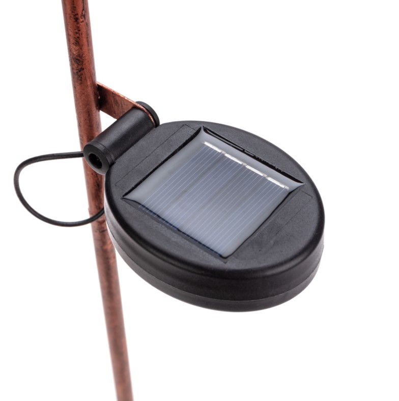 Фото Светильник грунтовый Фатих, 3000К, встроенный аккумулятор, солнечная панель, коллекция Стамбул REXANT {602-2404} (3)