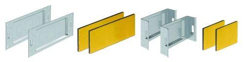 Фото Комплект для обеспечения степени защиты IP44 в местах соединения секций лотков 300х50 цинк-ламель (аналог гор. оцинк.) DKC SIP00530HDZL
