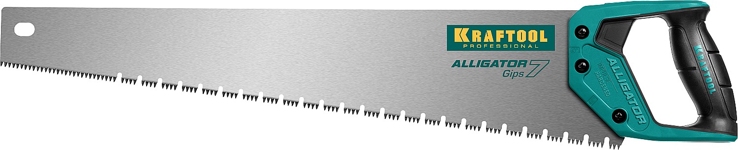 Фото Ножовка для гипса "Alligator GIPS", 550 мм, 7 TPI специальный зуб, KRAFTOOL {15210} (1)