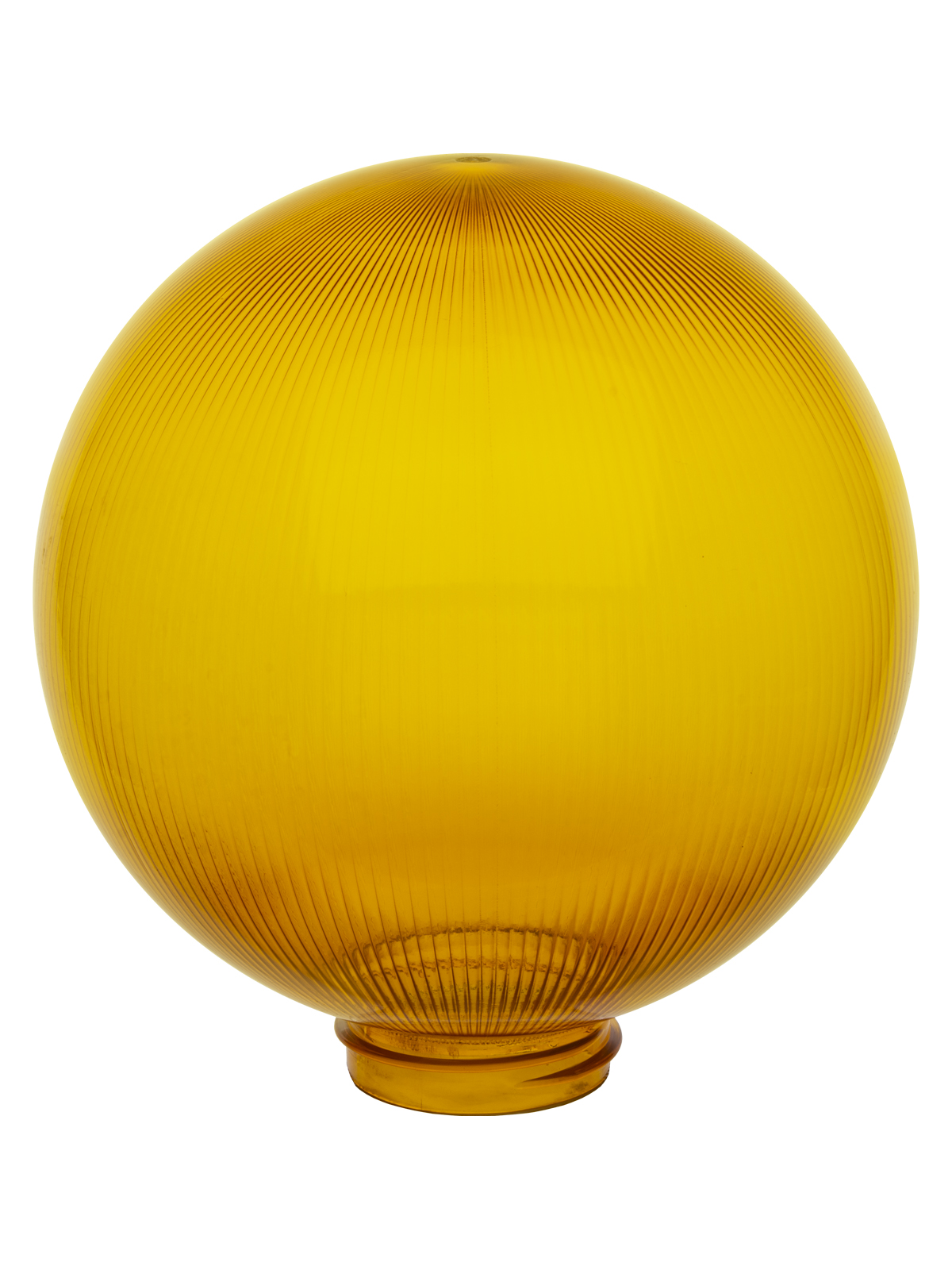 Фото Рассеиватель шар ПММА 250 мм золотой призма (резьба А 85) TDM {SQ0321-0247}